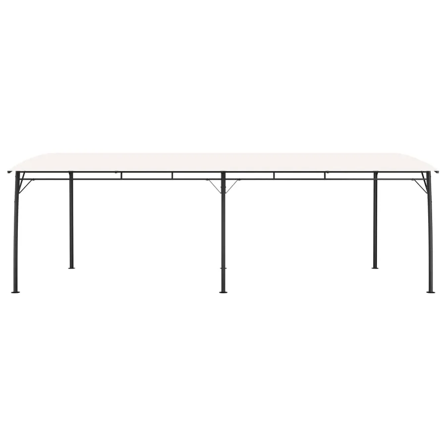 Auvents parasols 6 x 3 x 2,55 m Crème - 2