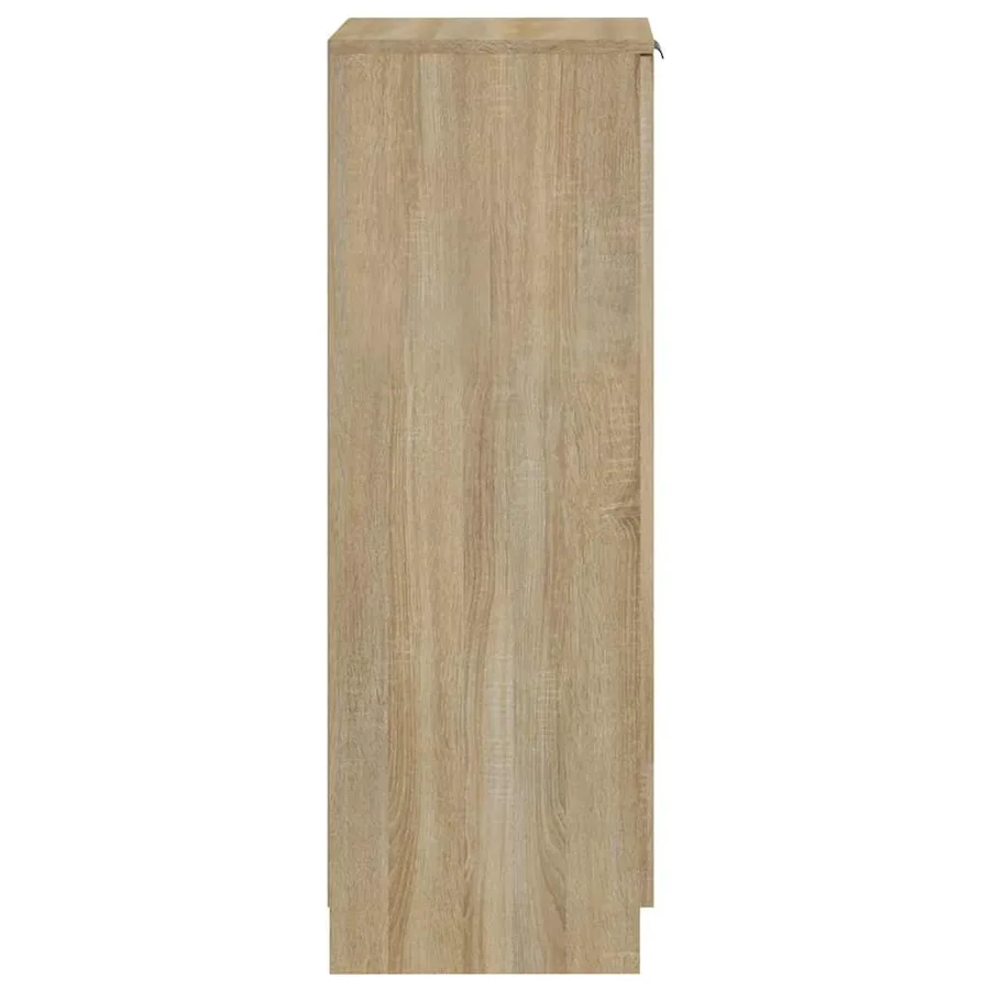 Armoire à chaussures Chêne Sonoma 30x35x100cm Bois d'ingénierie - 7
