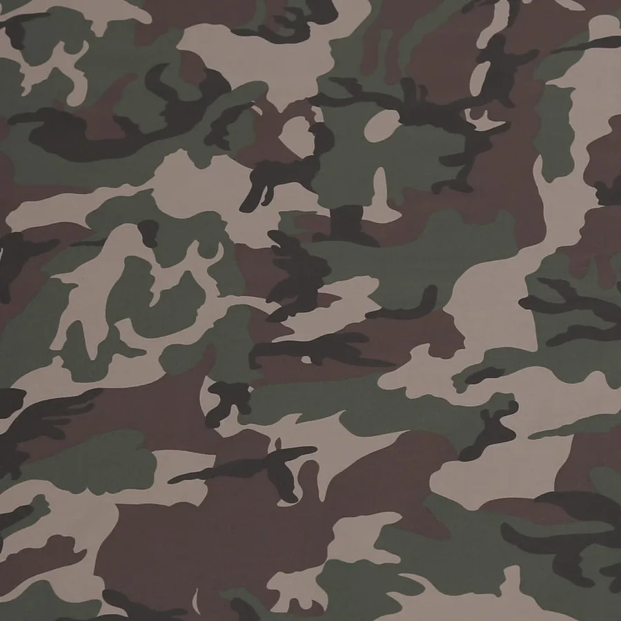 Chaise de jeu avec repose-pied Camouflage et noir Tissu - 13