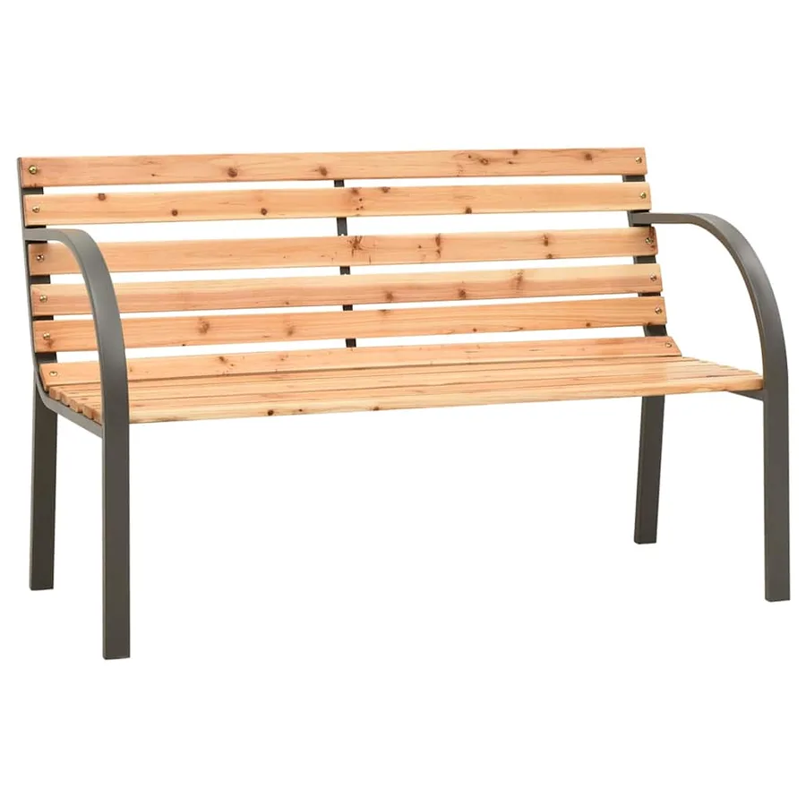 Banc de jardin pour enfants 81 cm bois de pin chinois - 2