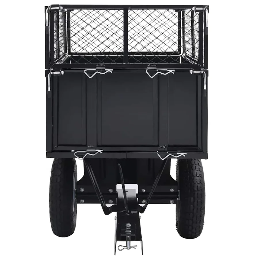 Remorque basculante pour tondeuse de pelouse Charge de 150 kg - 3