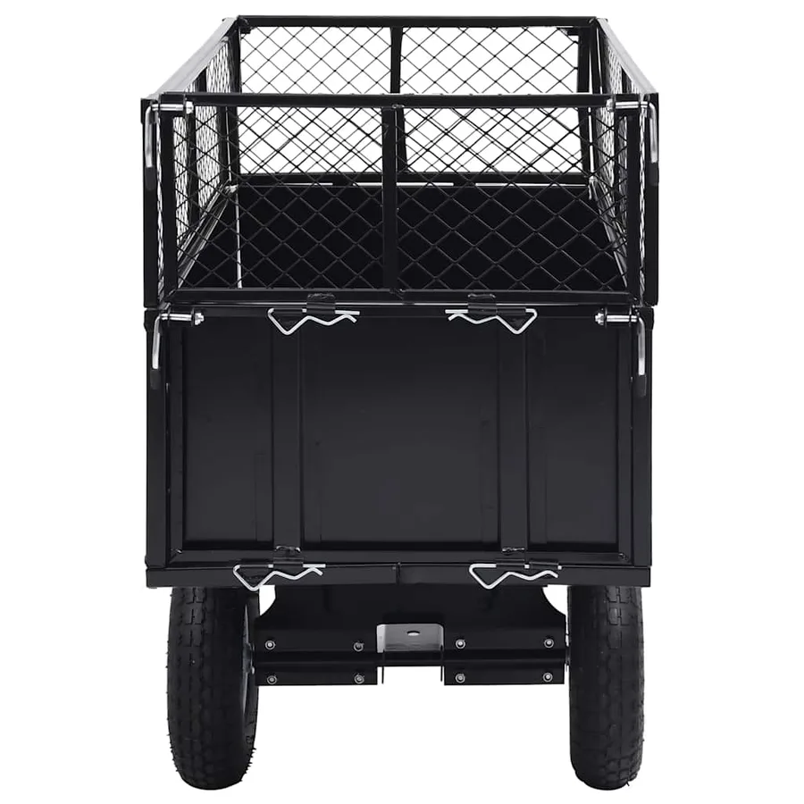 Remorque basculante pour tondeuse de pelouse Charge de 150 kg - 4