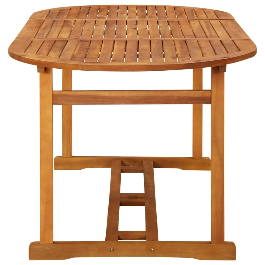 Table à dîner de jardin 180x90x75 cm Bois d'acacia solide - 3