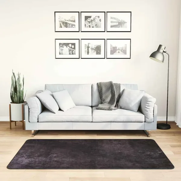 Tapis lavable 80x150 cm Anthracite