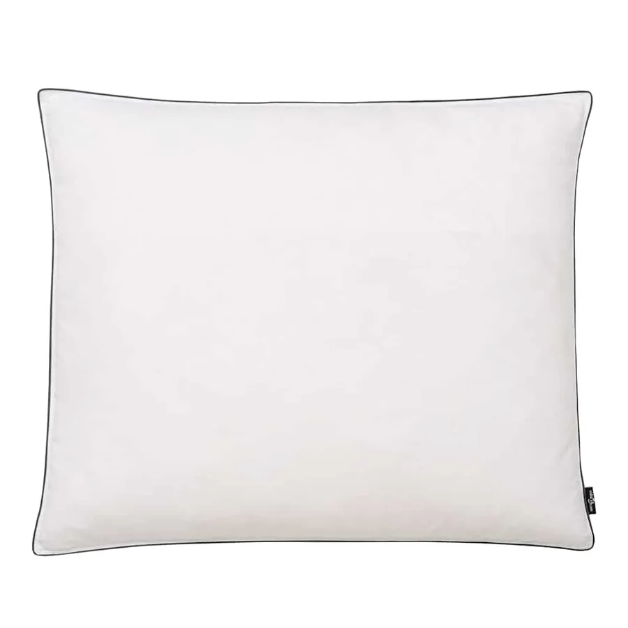 Oreiller lot de 2 Remplissage de duvet 70 x 60 cm Blanc - 2
