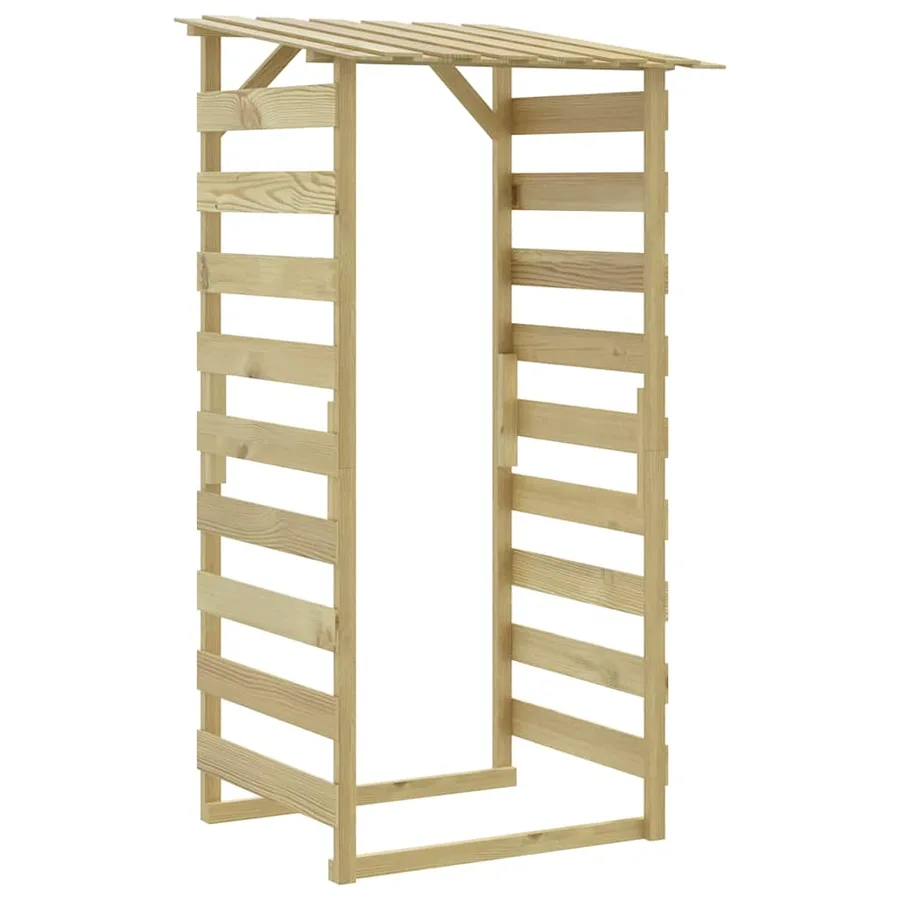 Pergolas avec toits 3 pcs 100x90x200 cm Bois de pin imprégné - 3