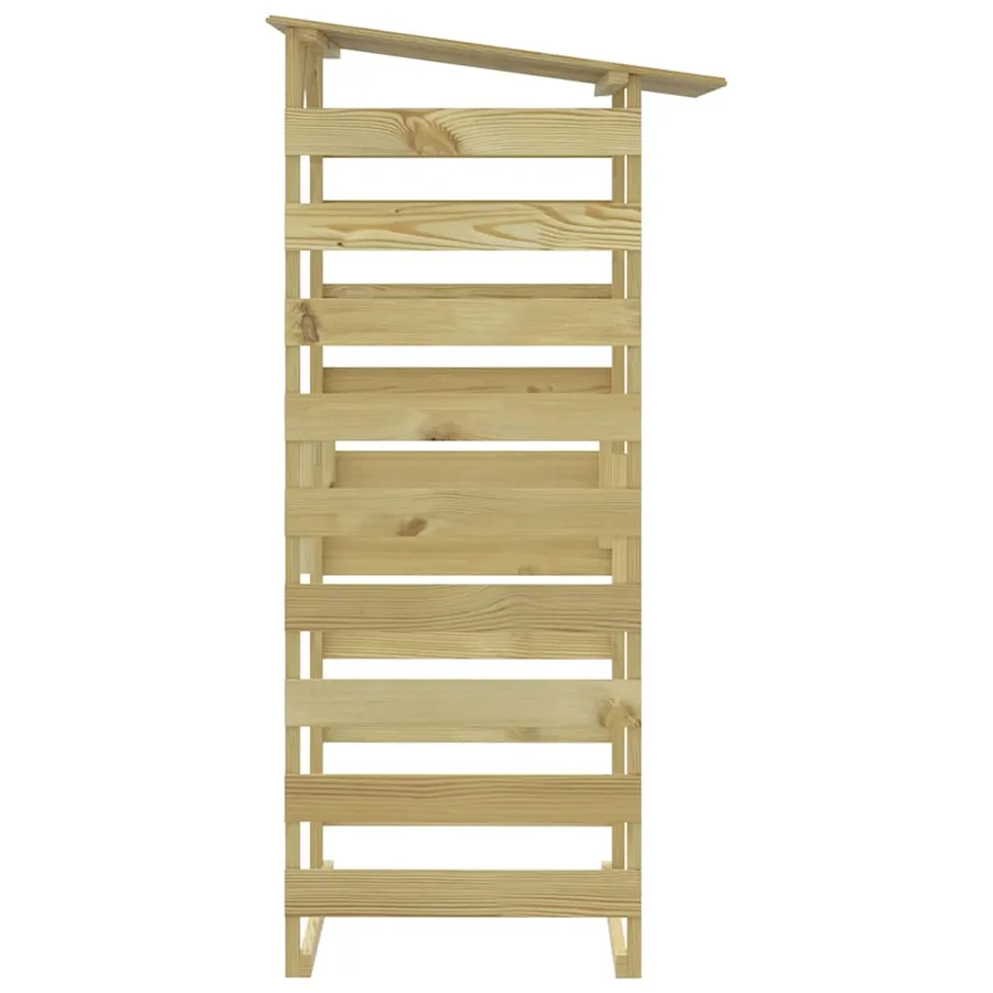 Pergolas avec toits 3 pcs 100x90x200 cm Bois de pin imprégné - 5