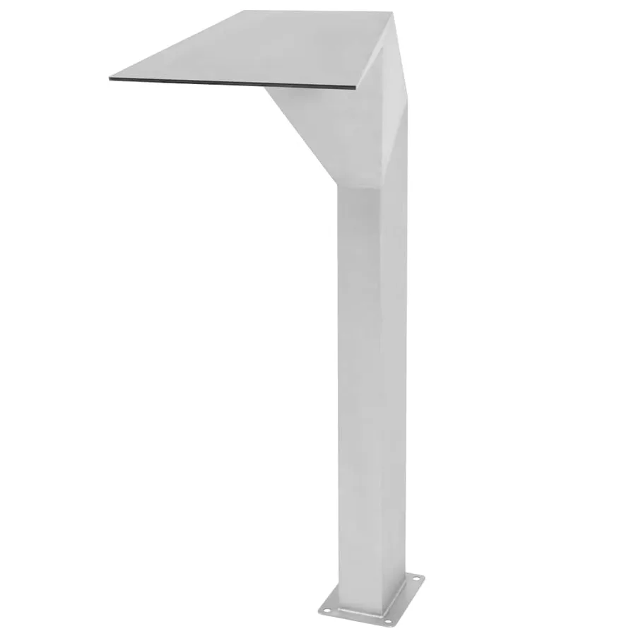 Fontaine d'étang Acier inoxydable 50 x 30 x 90 cm Argenté - 2