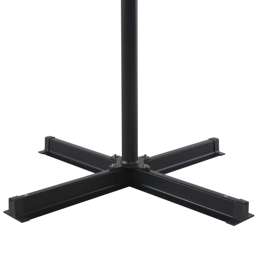 Parasol de jardin avec base portable terre cuite - 6