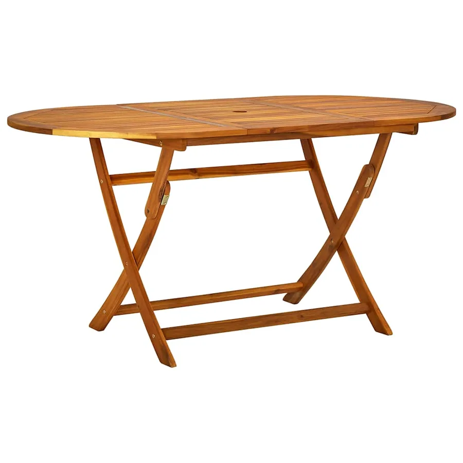 Ensemble à manger d'extérieur 7 pcs Bois d'acacia solide - 6