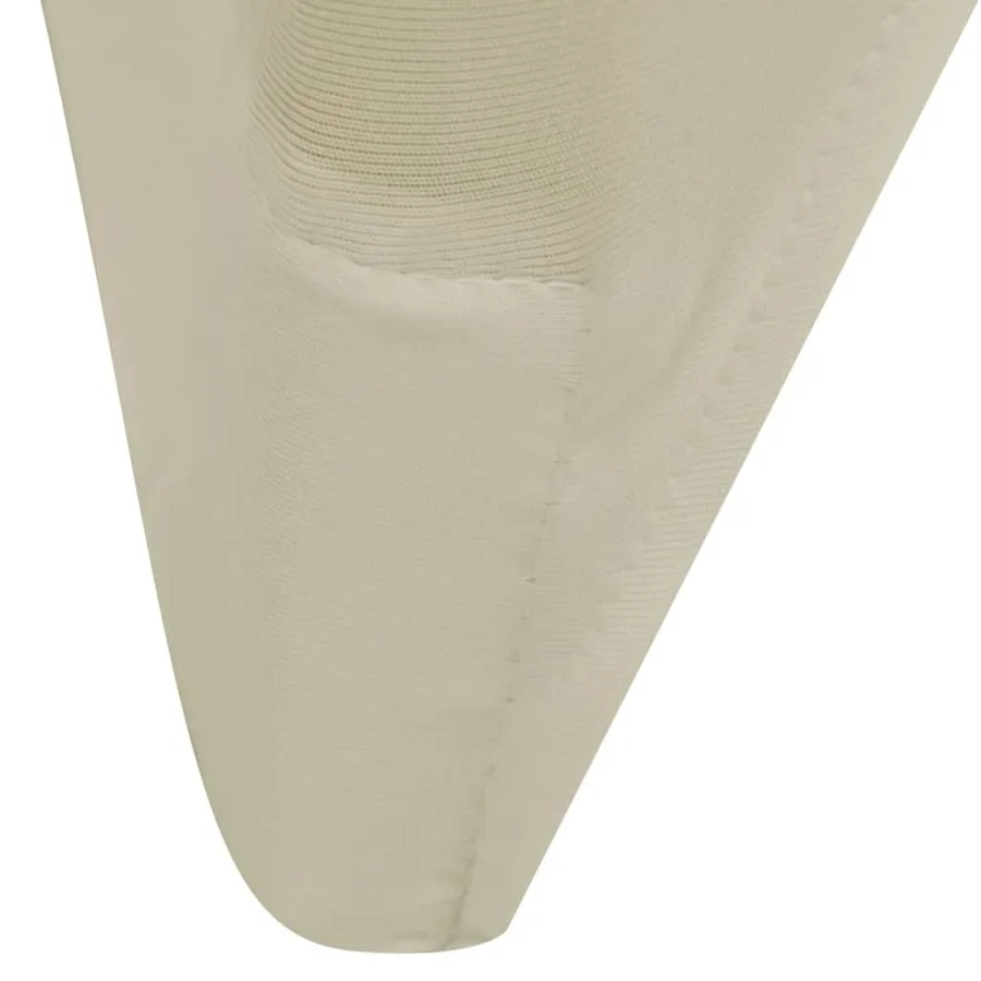 Housse de chaise extensible 100 pcs Couleur crème - 5