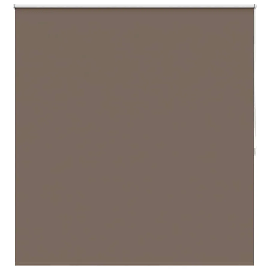 Store enrouleur occultant 144,4 x 175 cm, largeur du tissu 140 cm, couleur café - 2
