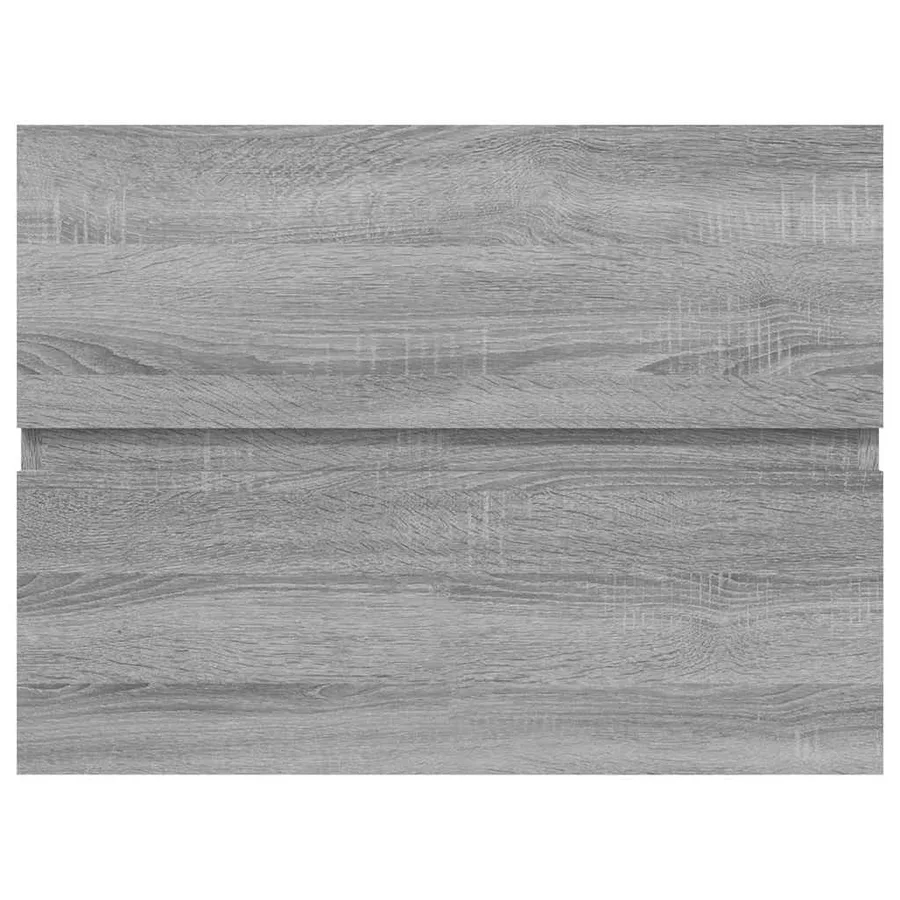 Armoire d'évier Sonoma gris 60x38,5x45 cm Bois d'ingénierie - 3