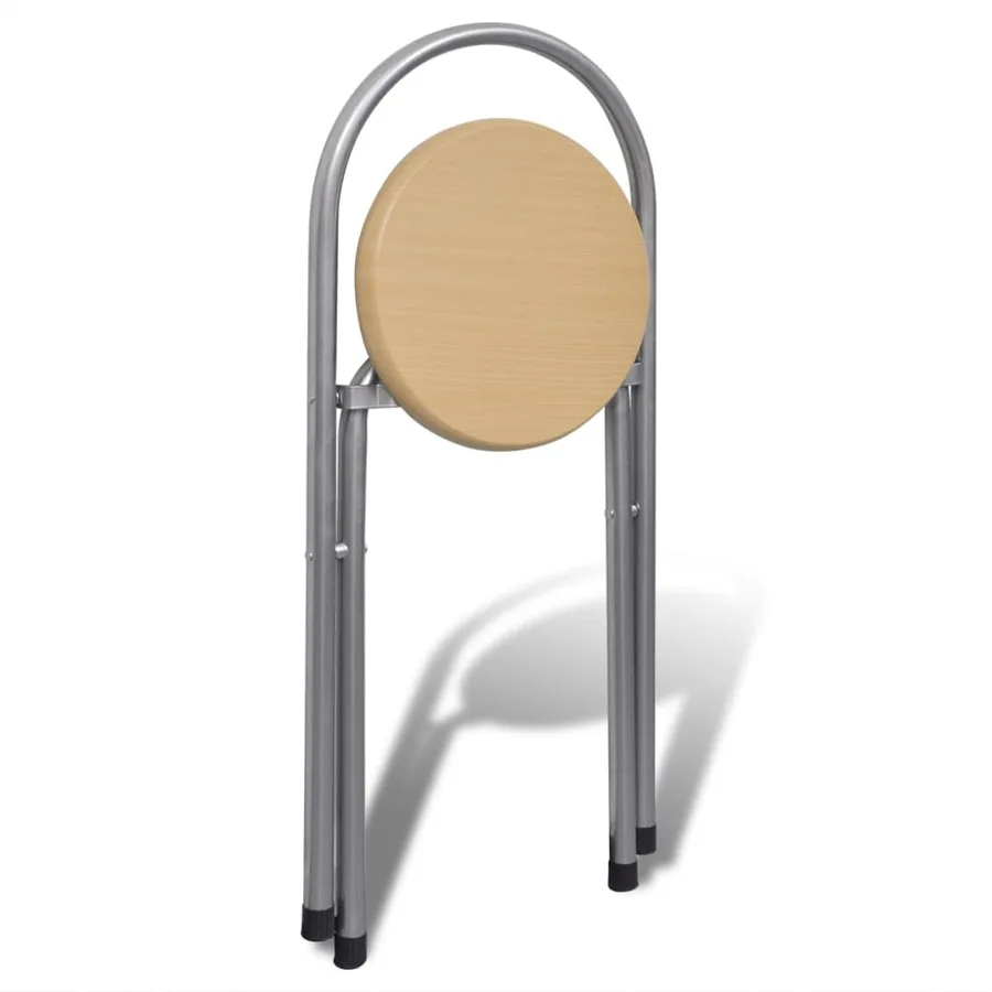 Jeu de bar petit-déjeuner pliable avec 2 chaises - 7