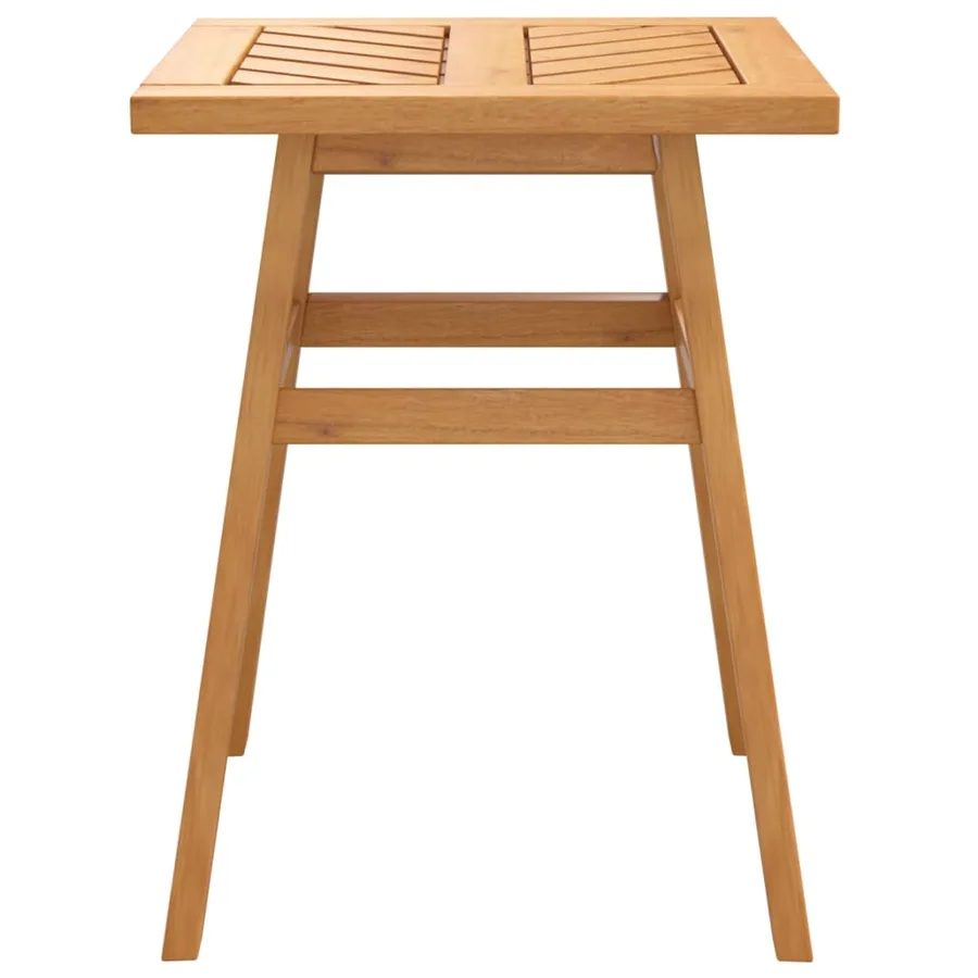 Table d'appoint 45x45x60 cm bois massif d'acacia - 3