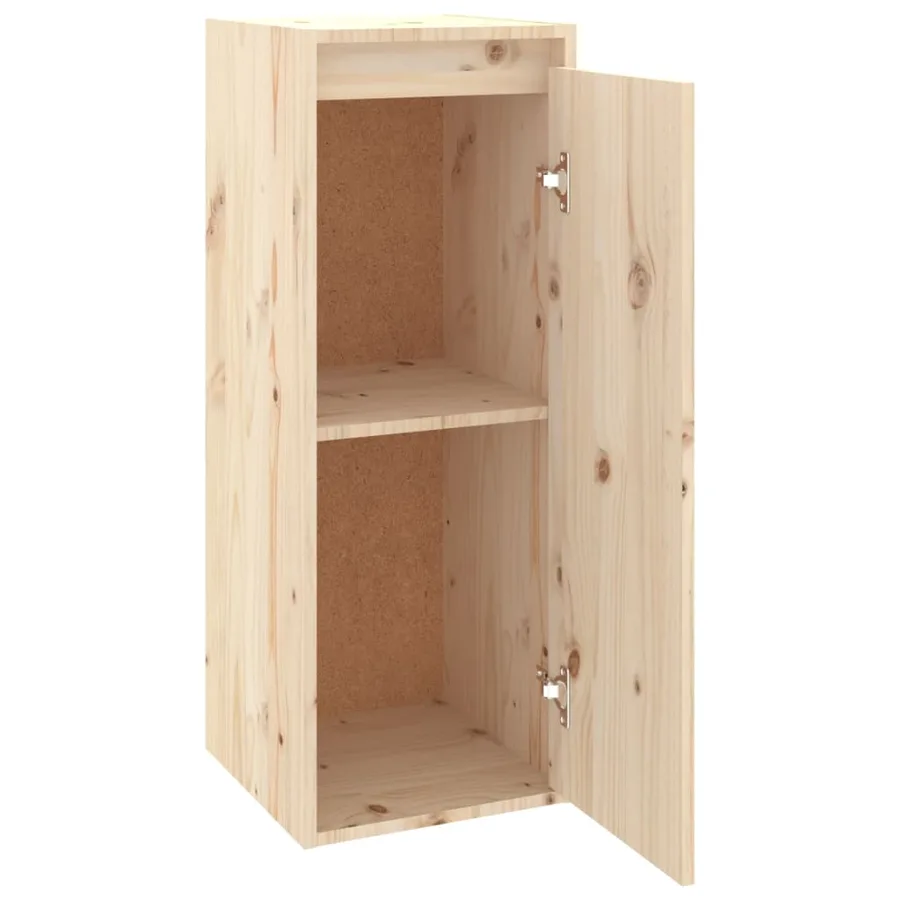 Armoire murale 30x30x80 cm Bois de pin massif - 5