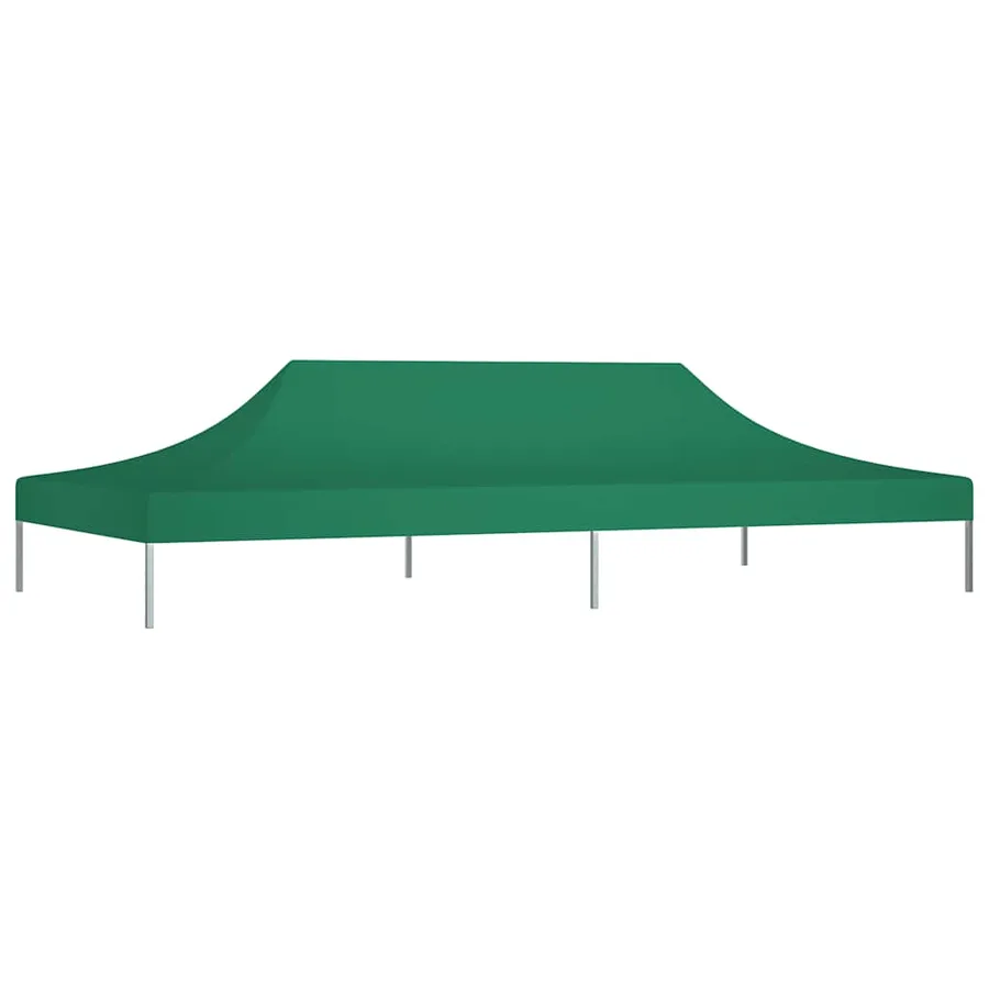 Toit de tente de réception 6x3 m Vert 270 g/m² - 2
