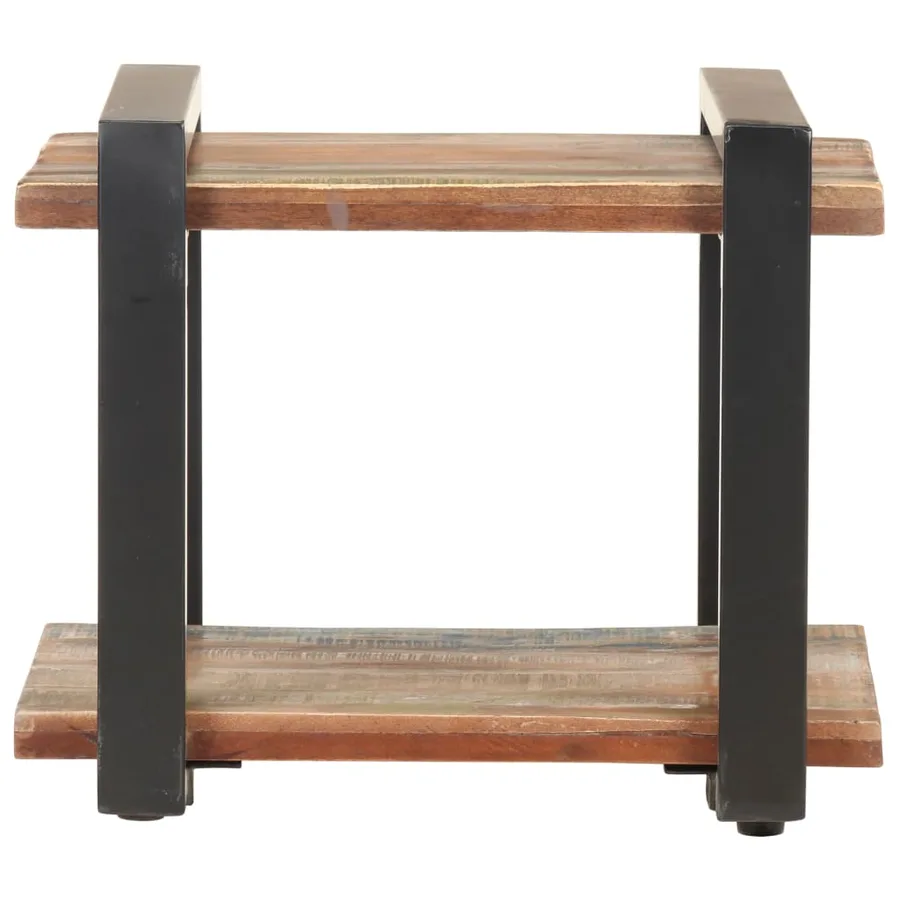 Table de chevet 50x40x40 cm Bois de récupération massif - 2