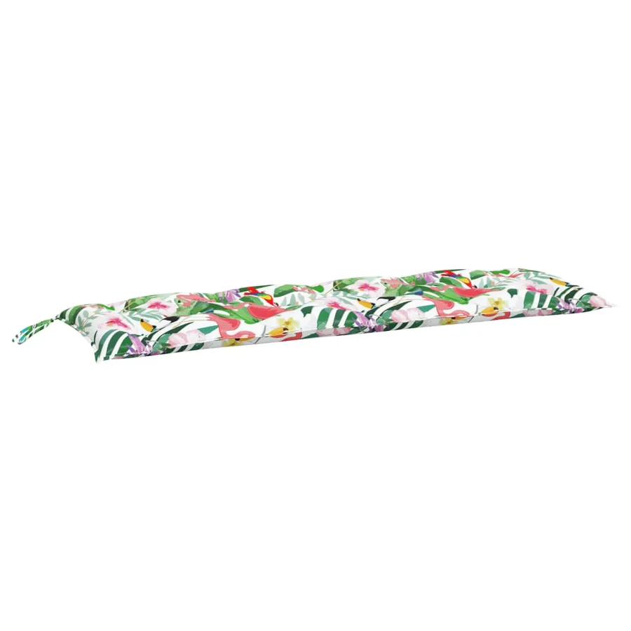 Coussin de banc de jardin multicolore 150x50x7 cm tissu oxford - 2