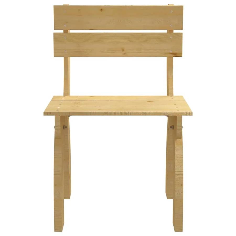 Chaise de jardin Bois de pin imprégné - 2