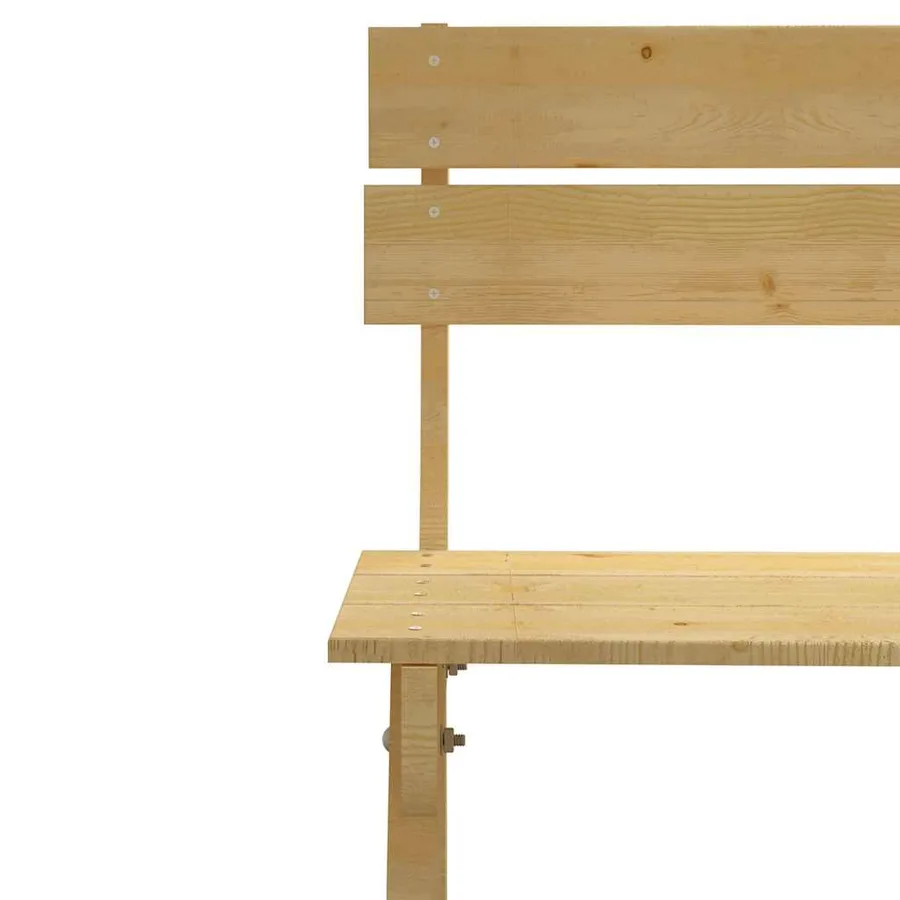 Chaise de jardin Bois de pin imprégné - 4