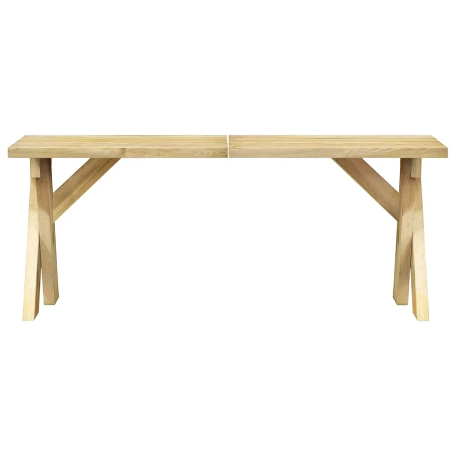 Banc de jardin 110 cm Bois de pin imprégné - 3