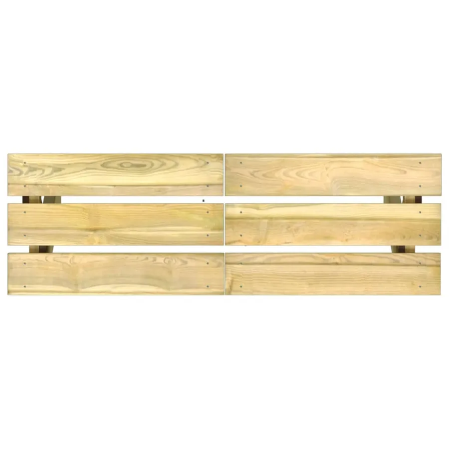 Banc de jardin 110 cm Bois de pin imprégné - 5
