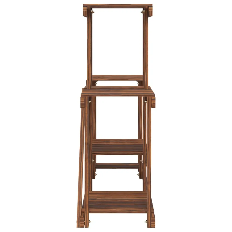 Support à fleurs 90x25x73,5 cm bois massif de sapin - 5