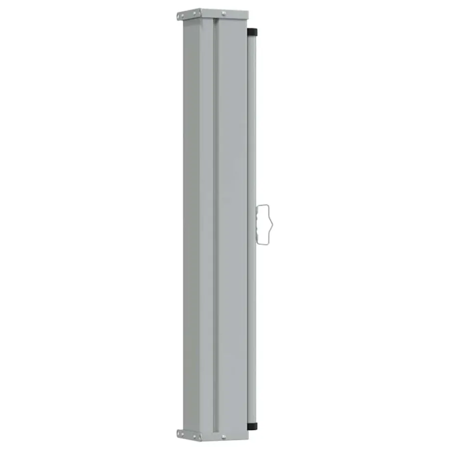 Auvent latéral rétractable de patio 100x300 cm Rouge - 4