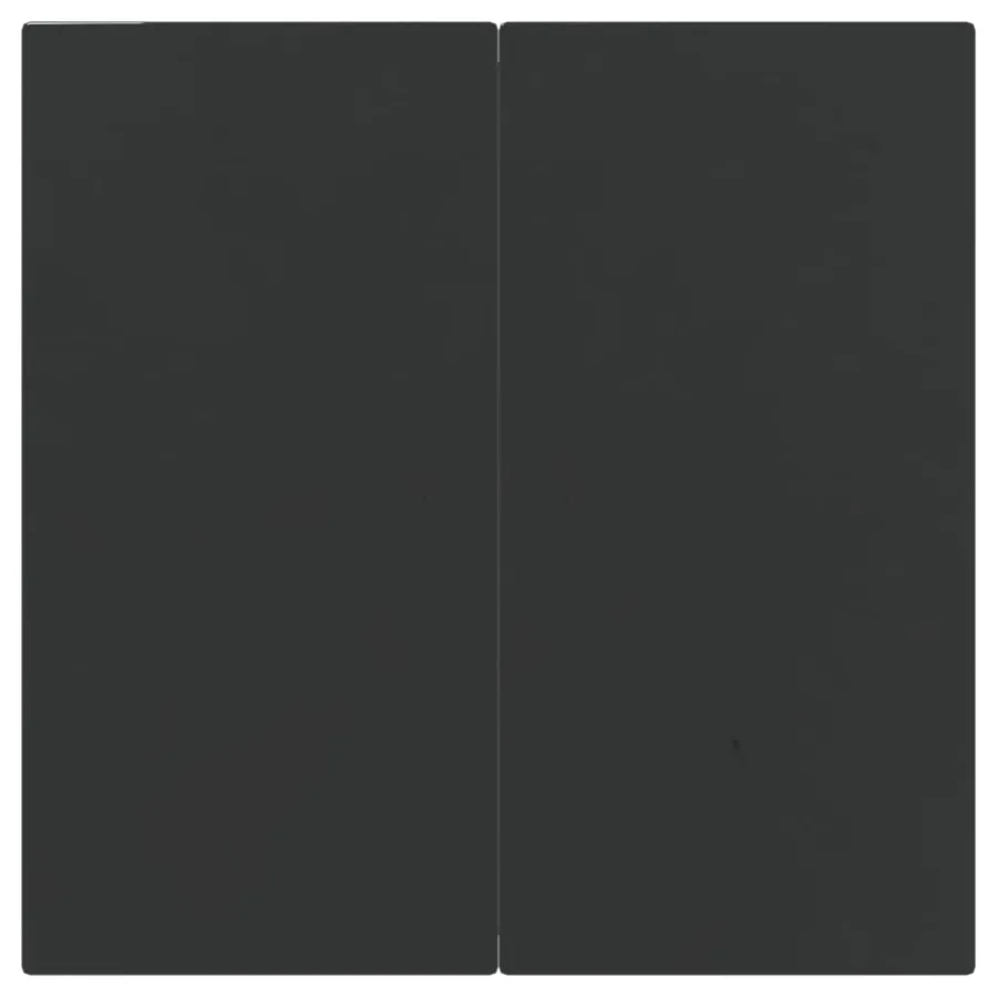 Ensemble à manger de jardin 3 pcs Noir Résine tressée - 8