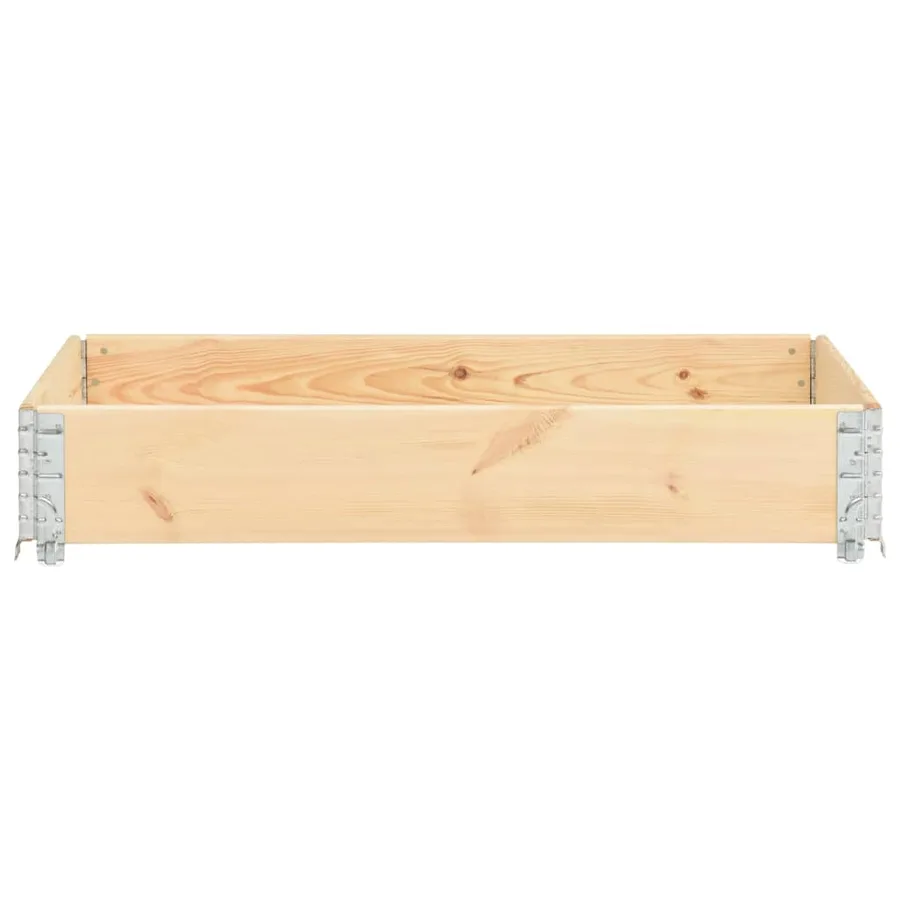 Jardinière surélevée 80x120 cm Bois de pin solide - 3