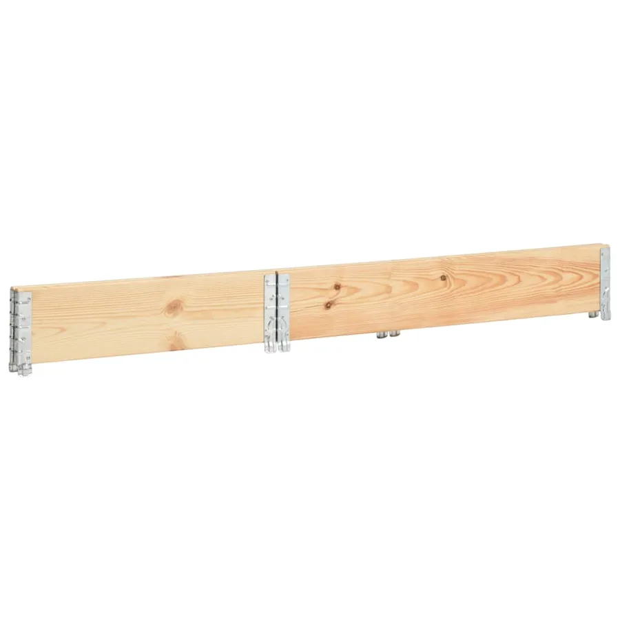 Jardinière surélevée 80x120 cm Bois de pin solide - 4