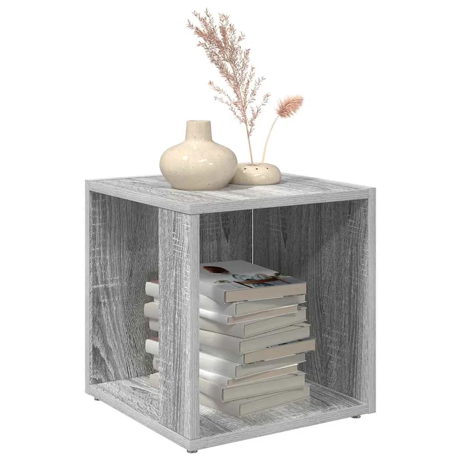 Table d'appoint Sonoma gris 33x33x34,5 cm Bois d'ingénierie - 3
