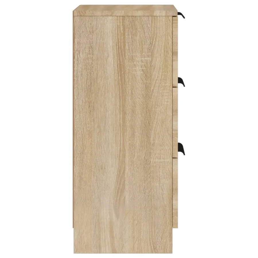 Buffet Chêne sonoma 30x30x70 cm Bois d'ingénierie - 6