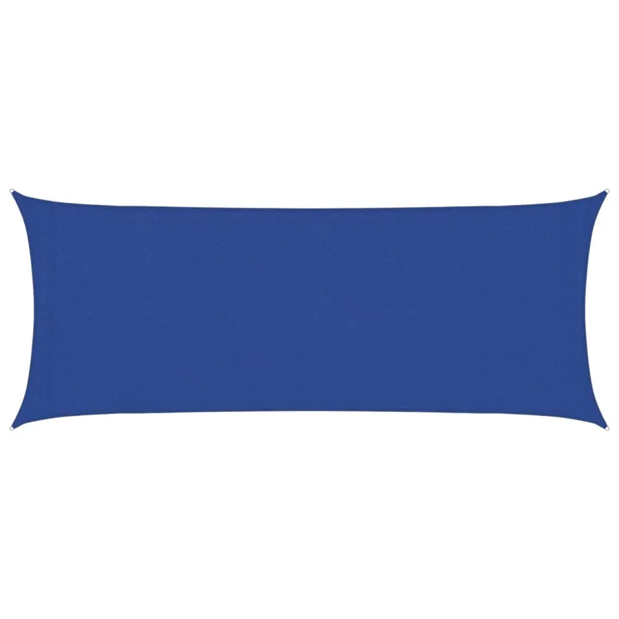 Voile d'ombrage 160 g/m² Bleu 2x5 m PEHD - 2