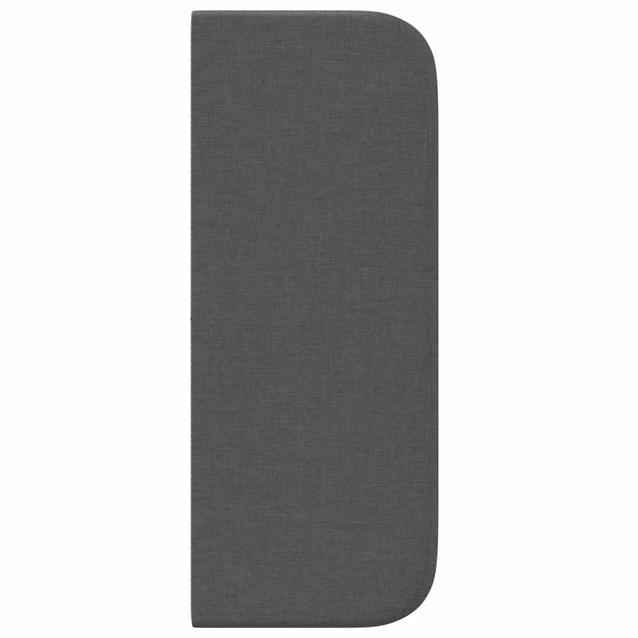 Oreille de tête de lit Gris Foncé 40,5 x 40,5 x 4 cm tissu - 7