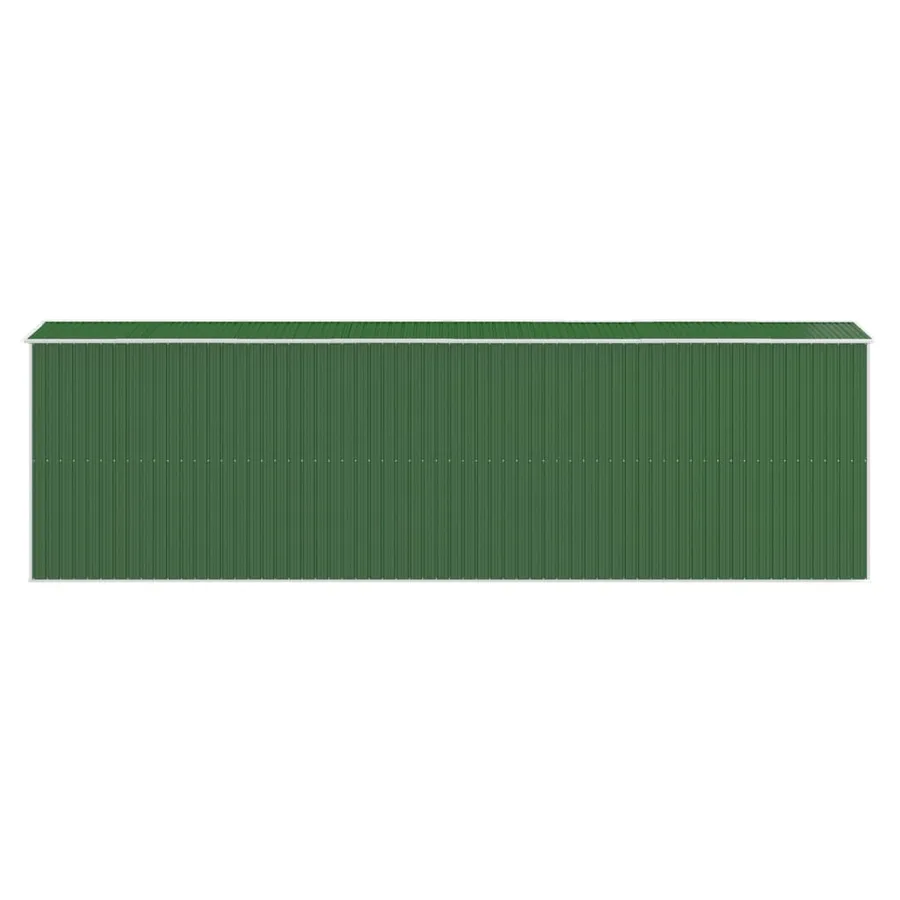 Abri de jardin Vert 192x606x223 cm Métal galvanisé - 5