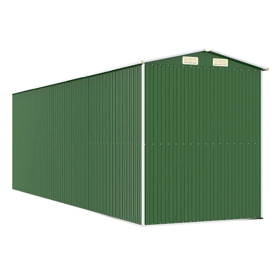 Abri de jardin Vert 192x606x223 cm Métal galvanisé - 6