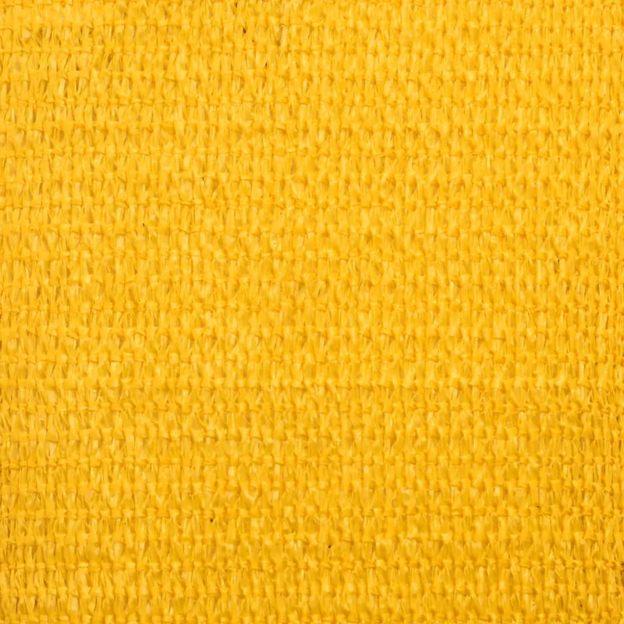 Voile d'ombrage 160 g/m² Jaune 2x4 m PEHD - 9