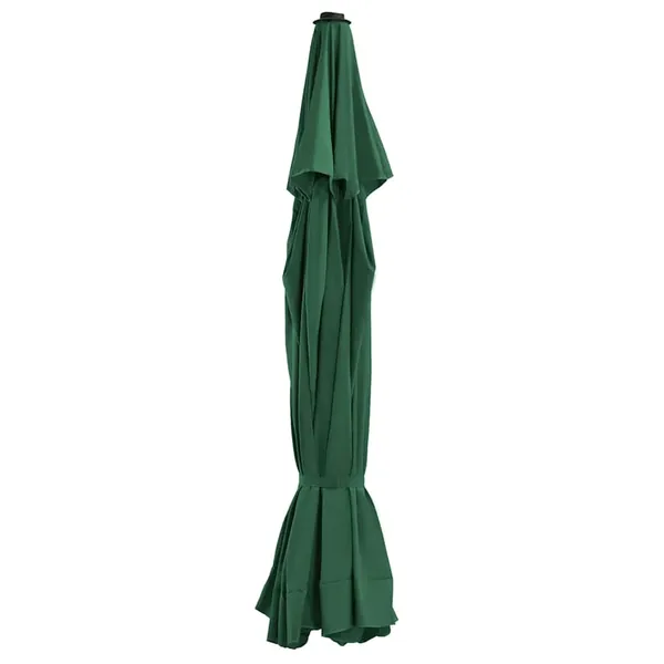 Tissu de remplacement pour parasol d'extérieur Vert 515 cm