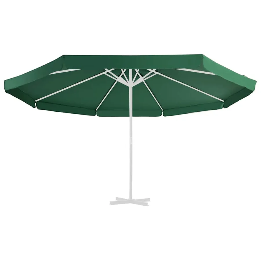 Tissu de remplacement pour parasol d'extérieur Vert 515 cm - 3