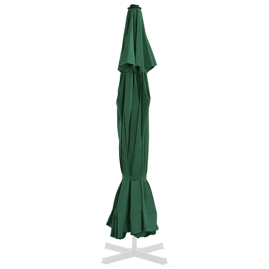 Tissu de remplacement pour parasol d'extérieur Vert 515 cm - 4