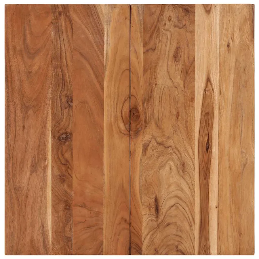 Table basse 68x68x41 cm Bois d'acacia solide - 6