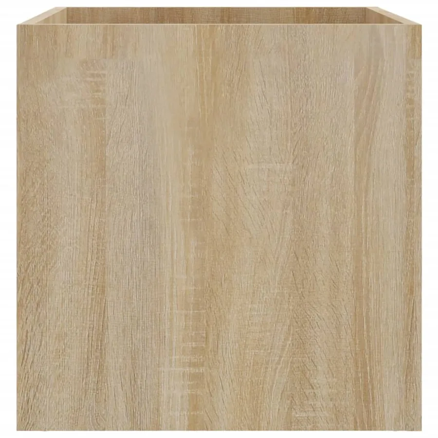 Jardinière Chêne sonoma 40x40x40 cm Bois d'ingénierie - 5