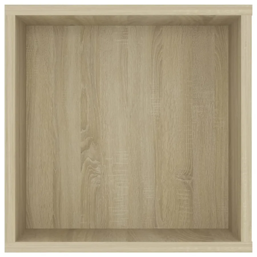 Meuble TV mural Chêne sonoma 102x35x35 cm Bois d’ingénierie - 5
