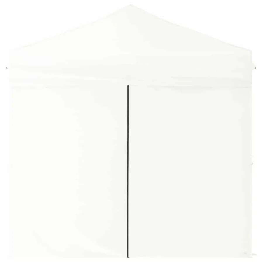 Tente de réception pliable avec parois Blanc 2x2 m - 4