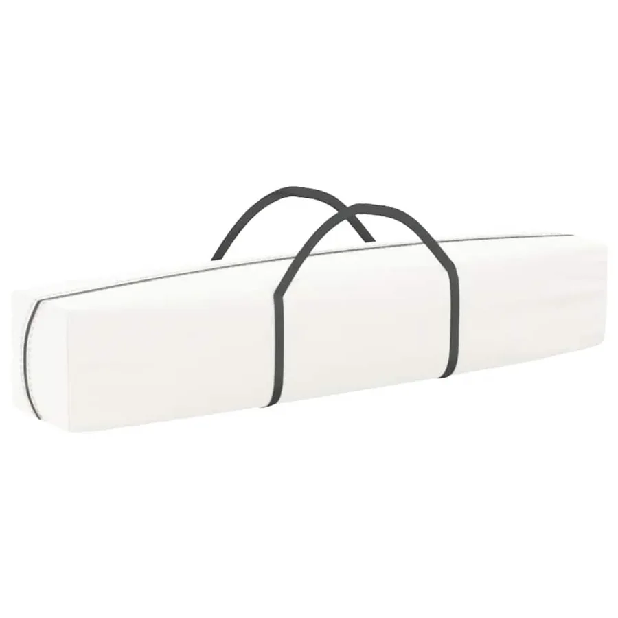 Tente de réception pliable avec parois Blanc 2x2 m - 8