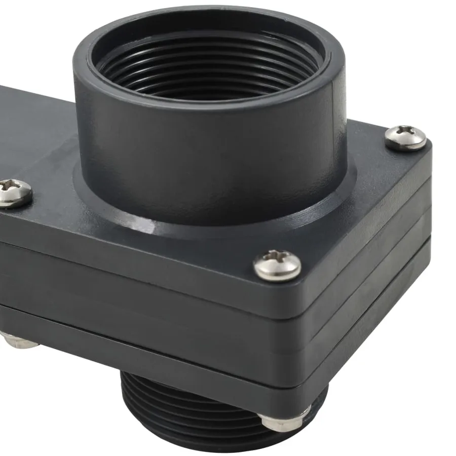 Vanne de portail de piscine 2 pcs 1,5" - 10