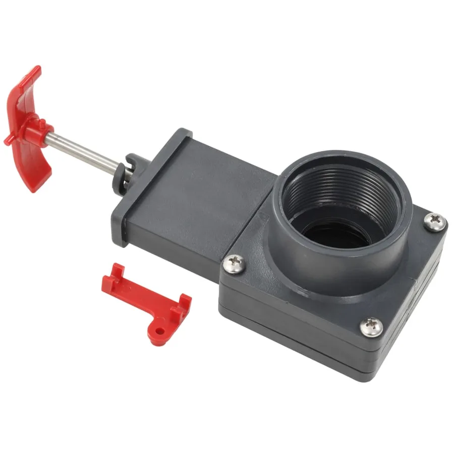 Vanne de portail de piscine 2 pcs 1,5" - 4