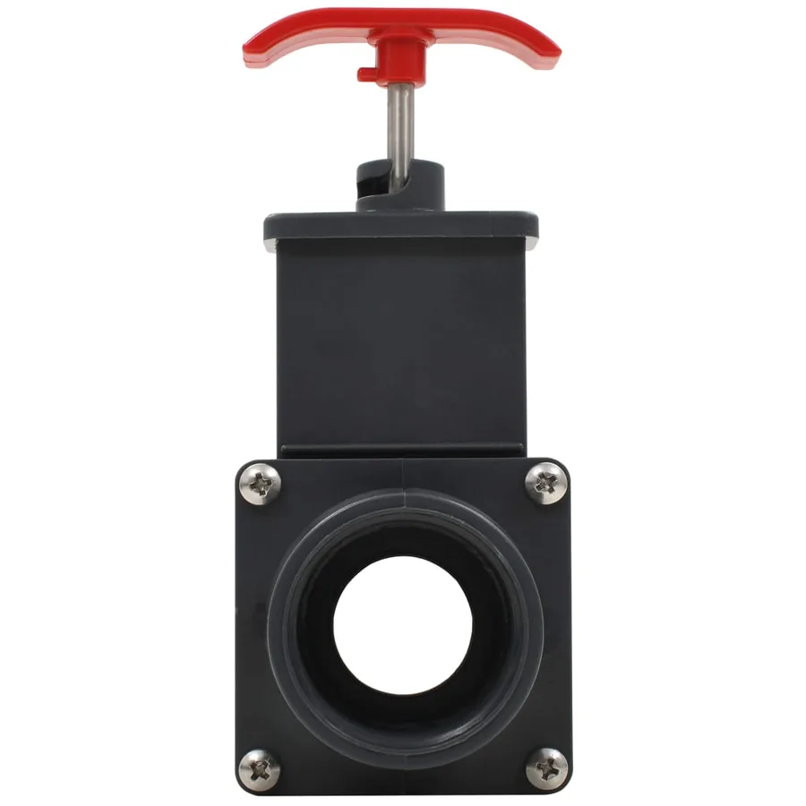 Vanne de portail de piscine 2 pcs 1,5" - 5